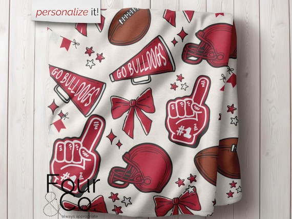 Football Team Blanket, Football Player Blanket, Football Mom - Image 6