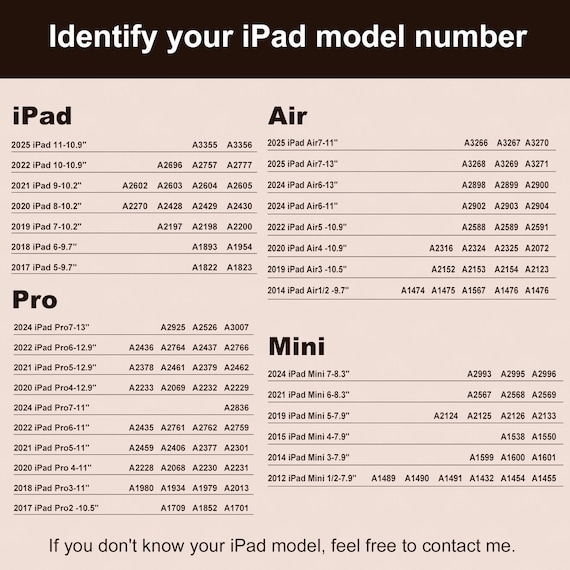 Embroidery Printing iPad Case With Pen Slot, iPad 2025 11/10th Case, iPad Air 7/6/5/4 Case, iPad Pro 11"12.9"13" Case, iPad Mini 6/7 Case - Image 9