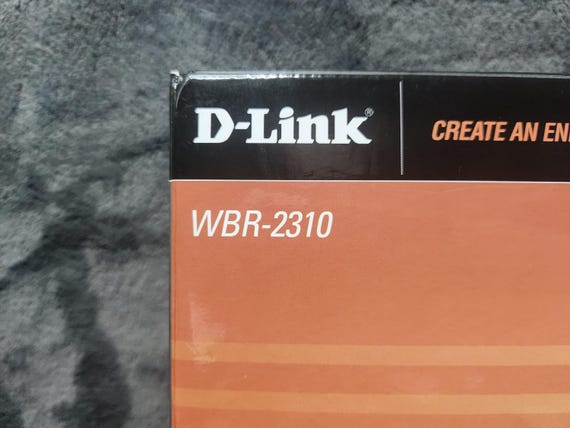 NOS Vintage D-link Range Extender G WBR-2310 108 Mbps 4-Port 10/100 Wireless G Router - Image 2