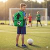Soccer Player Backpack, Sports Bag for Kids & Teens, School and Travel Bag, Soccer Mom Gift, Team Sports Gear, Durable Polyester, Practice Soccer Player Backpack, Sports Bag for Kids & Teens, School and Travel Bag, Soccer Mom Gift, Team Sports Gear, Durable Polyester, Practice