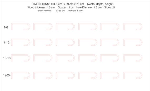 Parametric Wooden Office Desk | Modern CNC Cut Executive Table | Organic Curved Design - Image 4