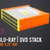 Blu-ray Drive Stack | DVD Drive Stack | 5.25" Bay | For Desktop computers or NAS Blu-ray Drive Stack | DVD Drive Stack | 5.25" Bay | For Desktop computers or NAS
