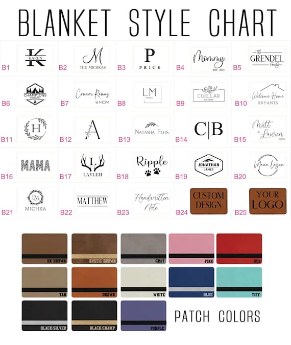 Personalized Cable Knit Sherpa Throw Blanket: Custom Monogram Patch - Image 3