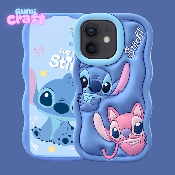 Silicone Wave Stitch iPhone Case – Cute Cartoon Soft Full Coverage Protective Cover for iPhone 16 15 14 13 12 11 Pro Max - Image 5