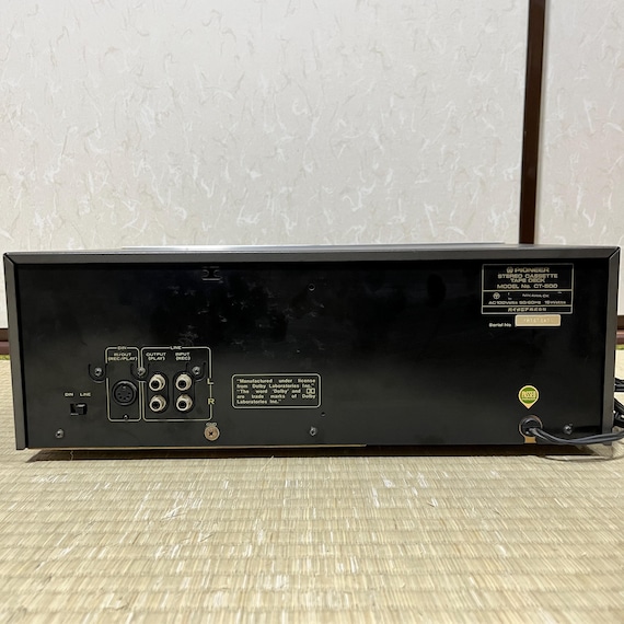 Pioneer CT-500 Stereo Cassette Deck – Vintage Tested Restored Working Condition - Image 7