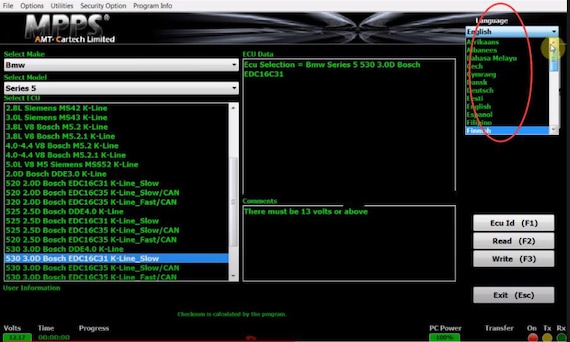 Software programming multi-brand MPPS v18   for reading and writing Delphis, Siemens, Marelli, Delco, Sagem, Trionic, and many others. - Image 2