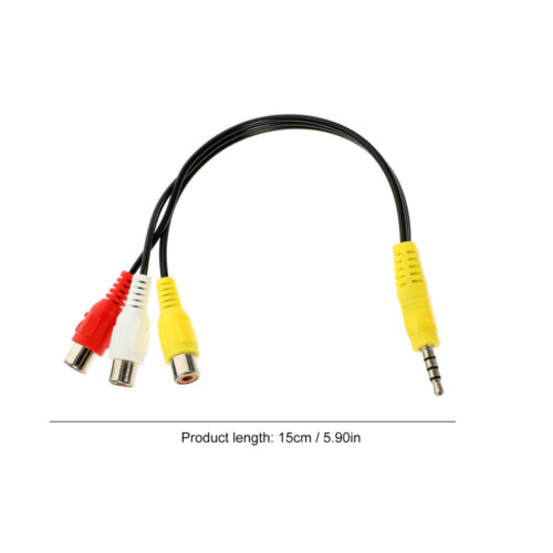 4pcs Headphone Splitter Adapter Mobile Phone Audio Cable Converter Cable - Image 2