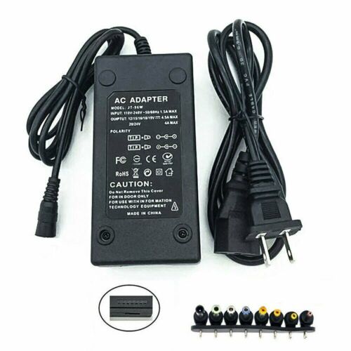 96W Universal Laptop Power Supply Charger Adapter w/ 8/42 Tips Notebook Charger - Image 3