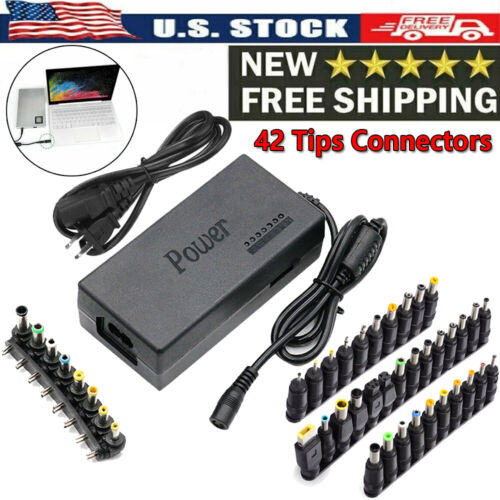 96W Universal Laptop Power Supply Charger Adapter w/ 8/42 Tips Notebook Charger - Image 14