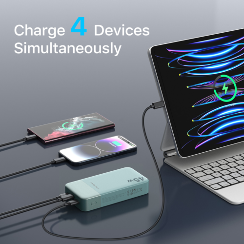 Power Bank 20000mAh 45W Portable Charger External Battery Backup For Cell Phone - Image 9