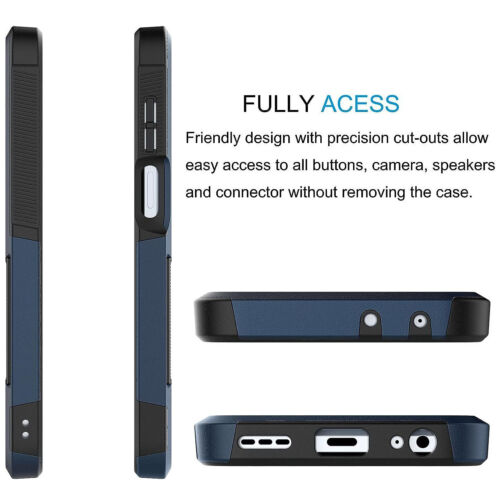 For Moto G 5G 2024 Phone Case Heavy-Duty Tough Dual Layer Cover +Tempered Glass - Image 4