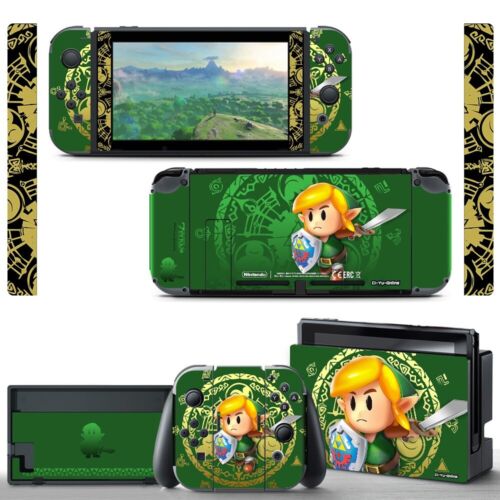 Nintendo Switch Vinyl Skin - Link's Awakening Decal Sticker & Screen Protector