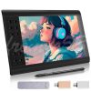 Artist Pro Graphics Drawing Tablet 10×6″ Screen Battery-free pen 12 Shortkey NEW