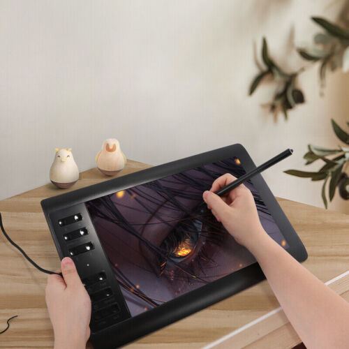 Artist Pro Graphics Drawing Tablet 10x6" Screen Battery-free pen 12 Shortkey NEW - Image 7