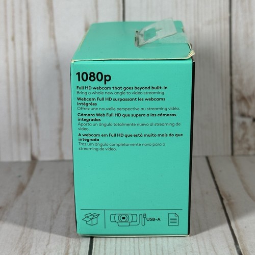 Logitech 1080p Pro Stream Webcam for HD Streaming at 1080p 30 FPS (960-001211)