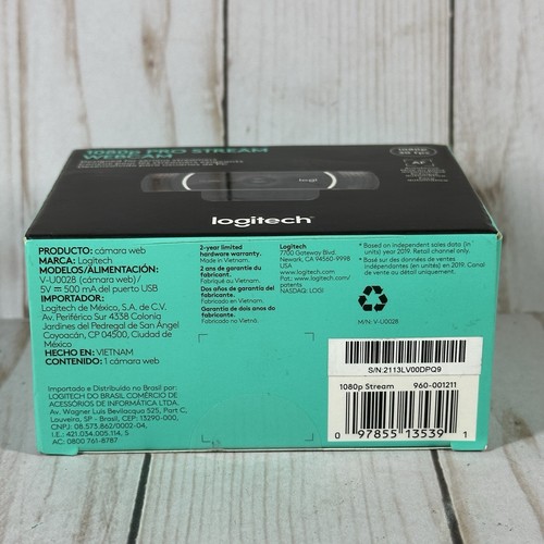 Logitech 1080p Pro Stream Webcam for HD Streaming at 1080p 30 FPS (960-001211) - Image 6