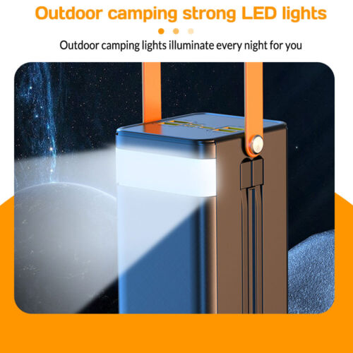 Portable 70000mAh 120W Power Bank Large Capacity External Battery Fast Charging - Image 2