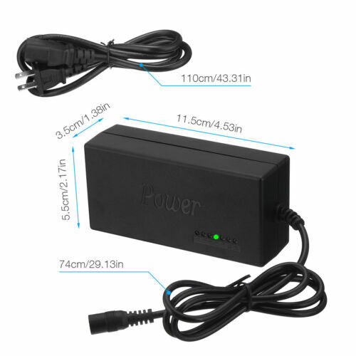 96W Universal Laptop Charger Adapter For Notebook 12-24V Adjustable Power Supply - Image 2