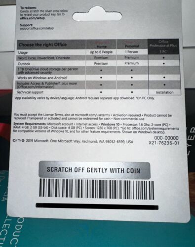 Office Microsoft Professional Plus 2019 1PC - Image 2