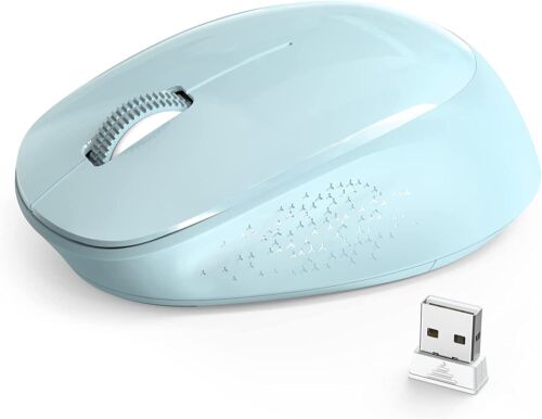 Portable  Wireless Mouse,  2.4GHz Silent with USB Receiver, Optical USB Mouse - Image 18