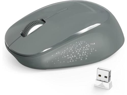 Portable  Wireless Mouse,  2.4GHz Silent with USB Receiver, Optical USB Mouse - Image 28