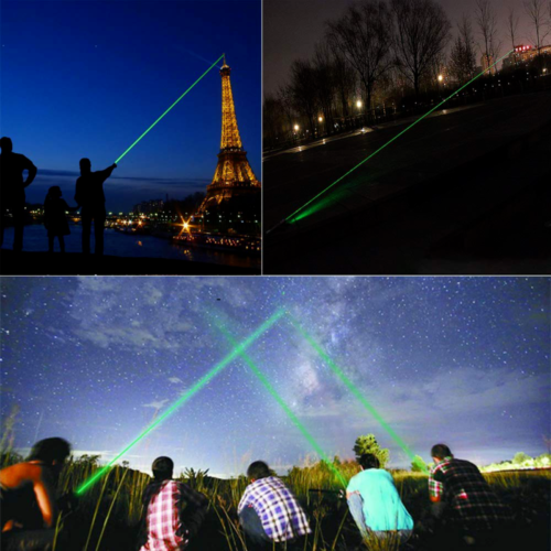 9900Mile Rechargeable Lazer Green Laser Pointer Pen Astronomy Visible Beam Light - Image 2