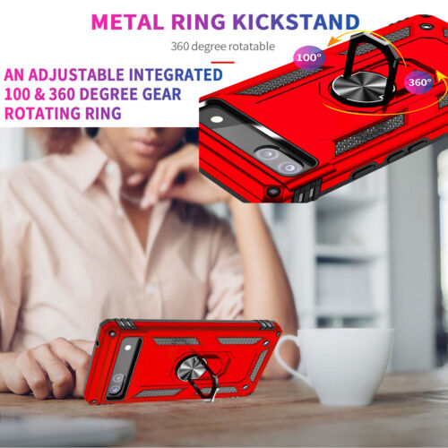 For Google Pixel 9 Pro XL 8A 7 6 Pro Case Phone Cover Shockproof +Tempered Glass - Image 3