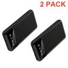 2 Packs Power Bank Portable Phone Charger 10000mAh 5V 3A Battery Pack