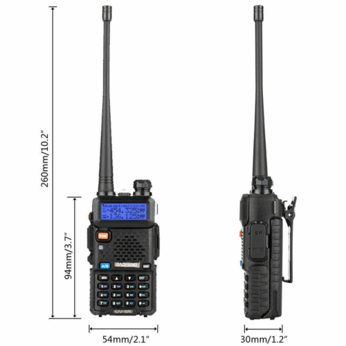 Baofeng UV-5R Upgraded Legal Version Dual Band Walkie Talkies Two Way Radio - Image 2