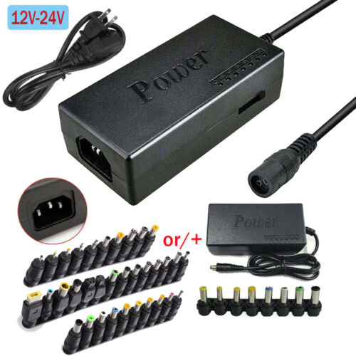 Universal Laptop Power Supply Charger AC To DC 12V/15V/16V/18V/19V/24V Adapter