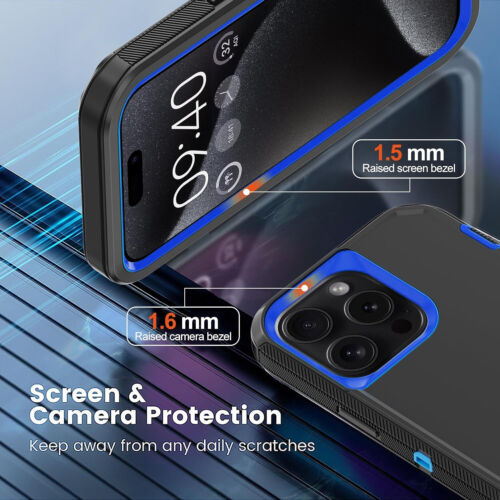 For iPhone 11/11 Pro Max Case Phone Cover Shockproof Heavy Duty Screen Protector - Image 18