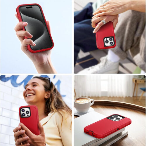 For iPhone 11/11 Pro Max Case Phone Cover Shockproof Heavy Duty Screen Protector - Image 34