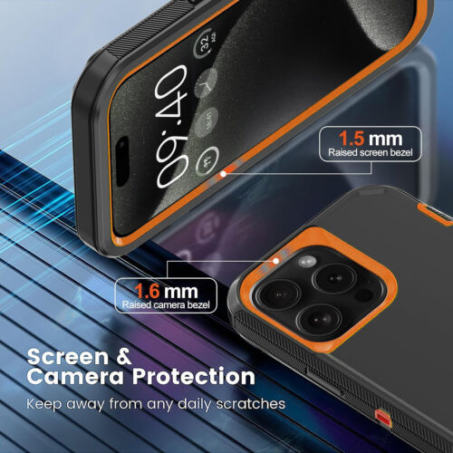 For iPhone 11/11 Pro Max Case Phone Cover Shockproof Heavy Duty Screen Protector - Image 37