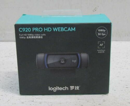Logitech C920 HD Pro Webcam - Black