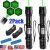 2PCS 6000Mile Green Laser Pointer Flashlight Visible Beam Light + Battery 2PCS 6000Mile Green Laser Pointer Flashlight Visible Beam Light + Battery