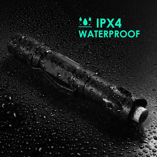 2PCS 6000Mile Green Laser Pointer Flashlight Visible Beam Light + Battery - Image 3