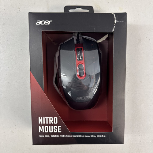 Acer Nitro Wired Gaming Mouse USB, Model: NMW120 - BRAND NEW