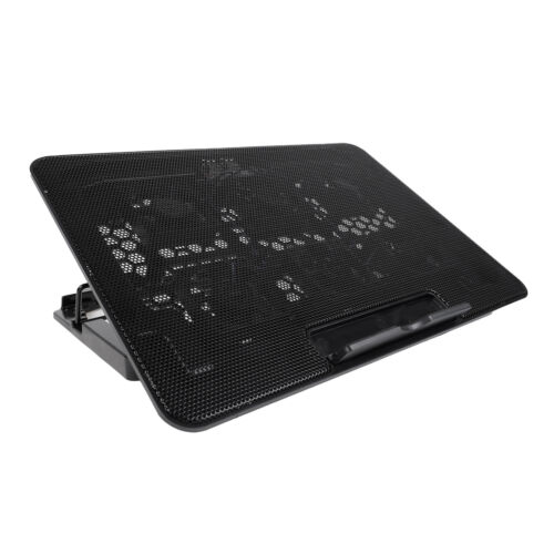 6 Fan USB Cooler Laptop Cooling Pad Stand Quiet LED Light Radiator PC Notebook - Image 6