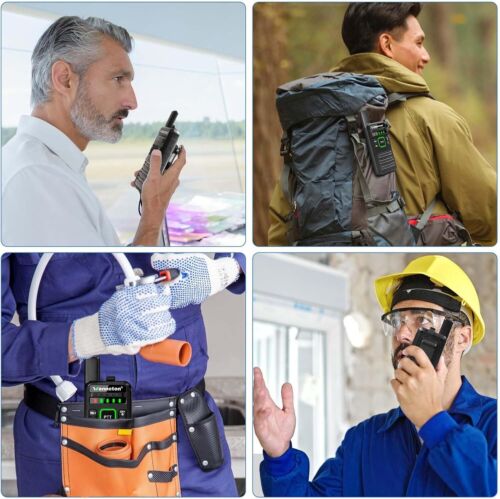 2 Walkie Talkies Rt22Pro Copy Two Way Radios Rechargeable Long Range VOX Family - Image 6