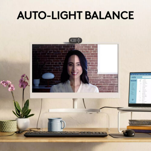 Logitech Brio 101 Full HD 1080p Webcam Auto-Light Balance ~ Open Box! - Image 5