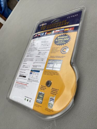 New Ectaco ML320 Universal Translator 10 Languages Dictionary & Organizer - Image 2