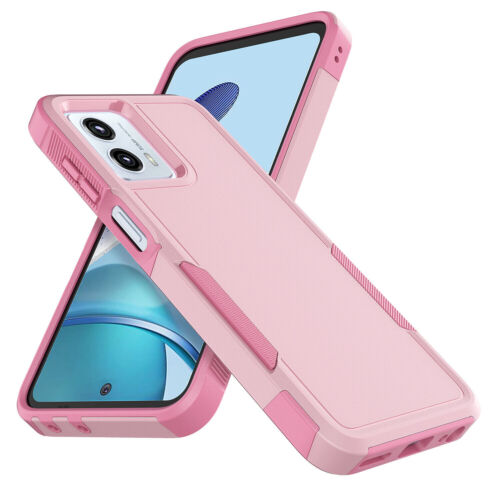 For Moto G Power 5G 2024 Case Heavy-Duty Tough Dual Layer Cover +Tempered Glass - Image 17