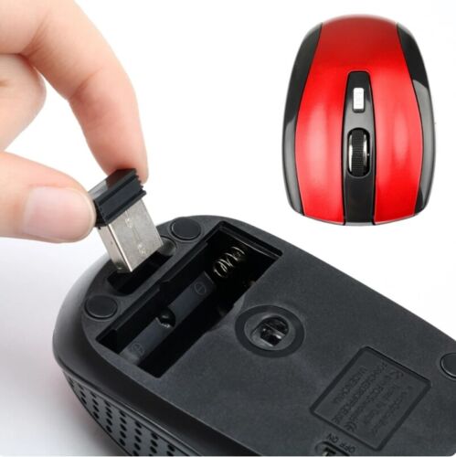 Wireless Optical Mouse Mice 2.4GHz USB Receiver For Laptop PC Computer DPI lot - Image 2