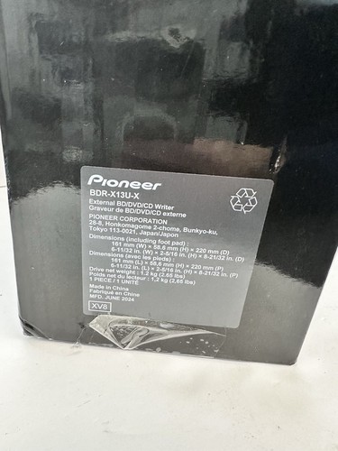 Pioneer Bdr-X13U-X External Blu-Ray Drive CD DVD writer - Image 13