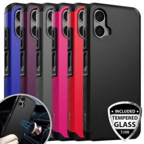 For Motorola Moto G 5G 2024 Phone Case Rubber Hard Hybrid Cover +Tempered Glass For Motorola Moto G 5G 2024 Phone Case Rubber Hard Hybrid Cover +Tempered Glass