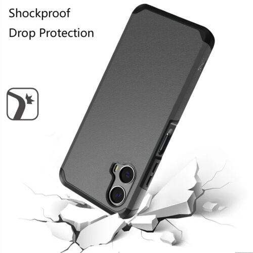 For Motorola Moto G 5G 2024 Phone Case Rubber Hard Hybrid Cover +Tempered Glass - Image 35