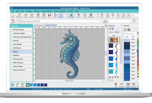 Hatch 2 Embroidery Software Digitizing | Lifetime Activation | Digital Download - Image 2