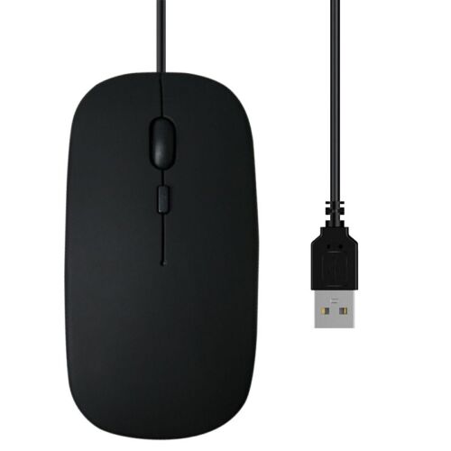 USB 2.0 Optical Wired Scroll Wheel Mouse Mice for PC Laptop Notebook Desktop