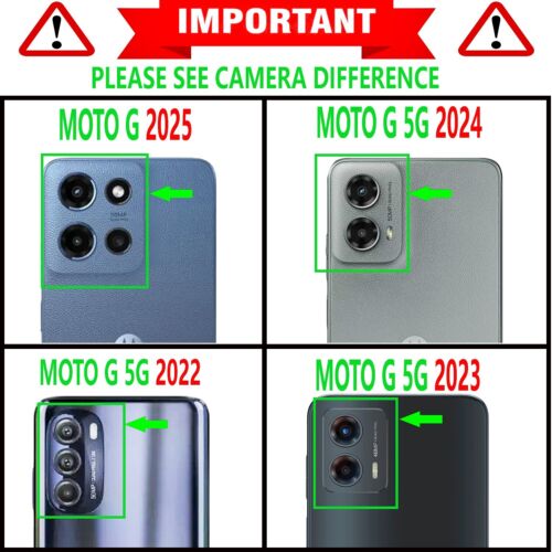 For Motorola Moto G 5G 2024 2025 2023 2022 Case Phone Cover +Tempered Glass - Image 24
