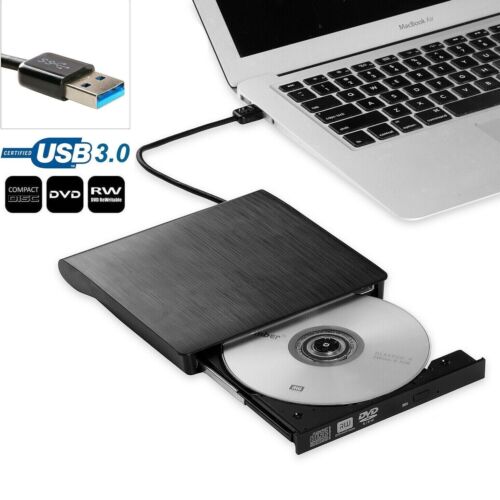 Slim External Drive USB 3.0 Disc Player CD DVD Burner Writer For Laptop PC Mac - Image 11